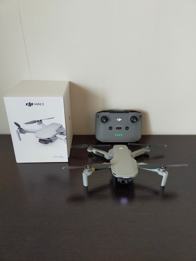 DJI Mini 2 中古　飛行指導付　ワンオーナー　飛行少ない　飛行申請方法アドバイス付　