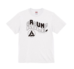 GROUND RULE.2023.Spring T-Shirts Type2-White