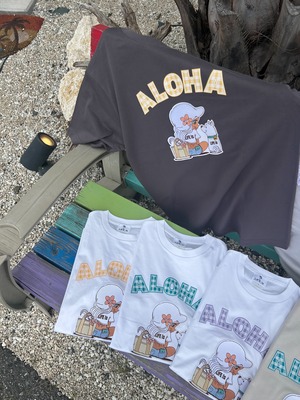 【mapuaコラボ】パラカALOHA ワッペンTシャツ ¥6,990×tax