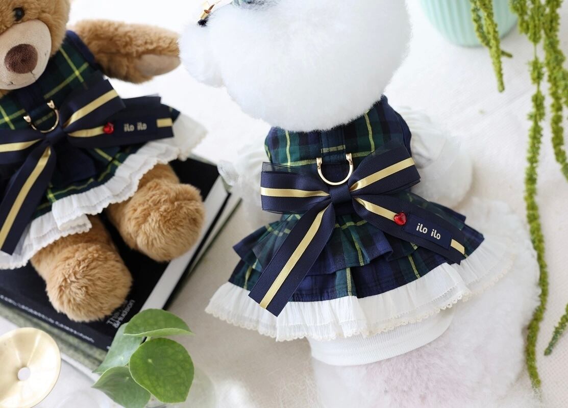 《即納》IL0058 Ribbon Plaid Harness