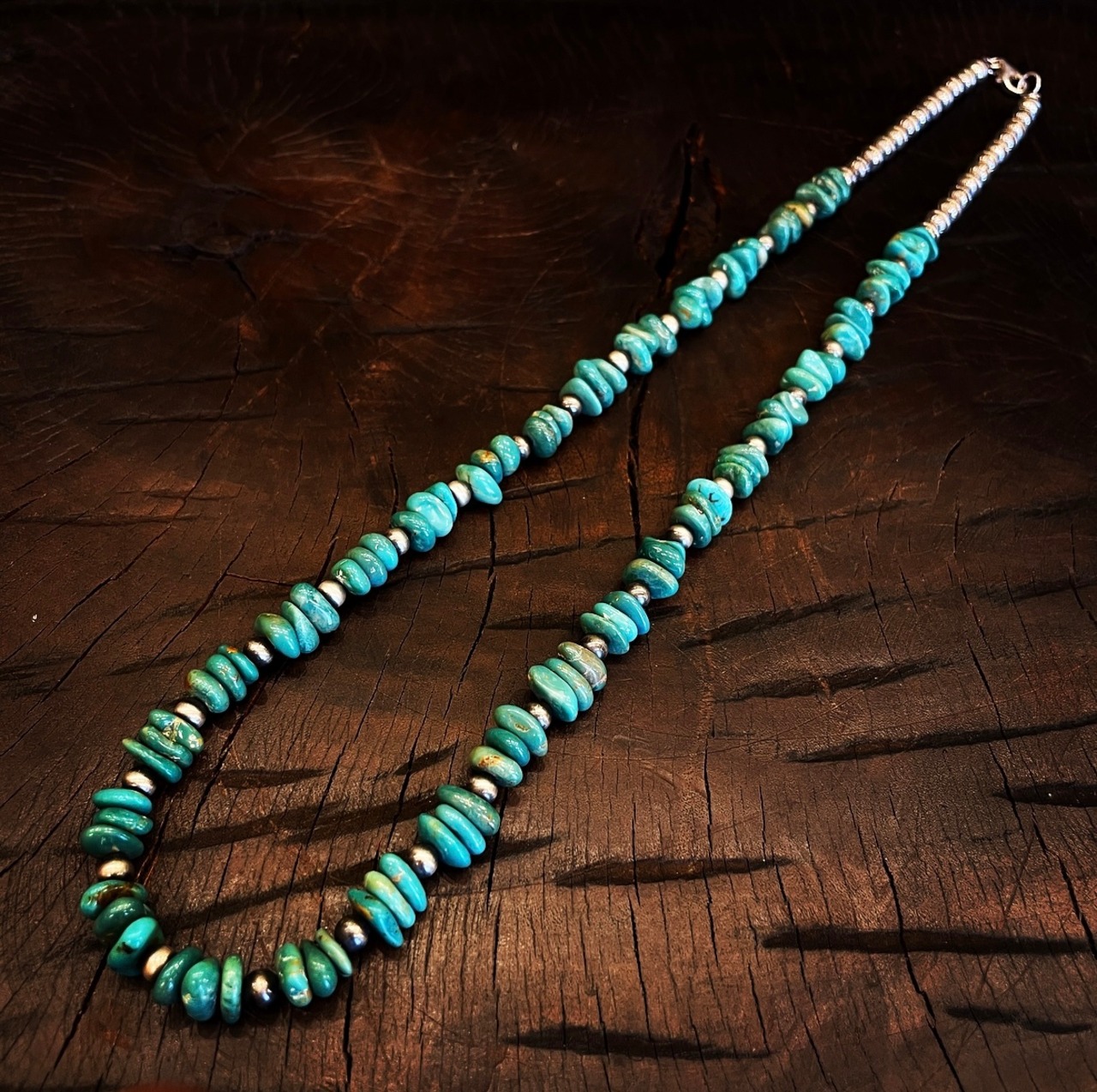 ロリタ・チャウン（Lorita Chaun)ロイストンネックレス 64cm - 1