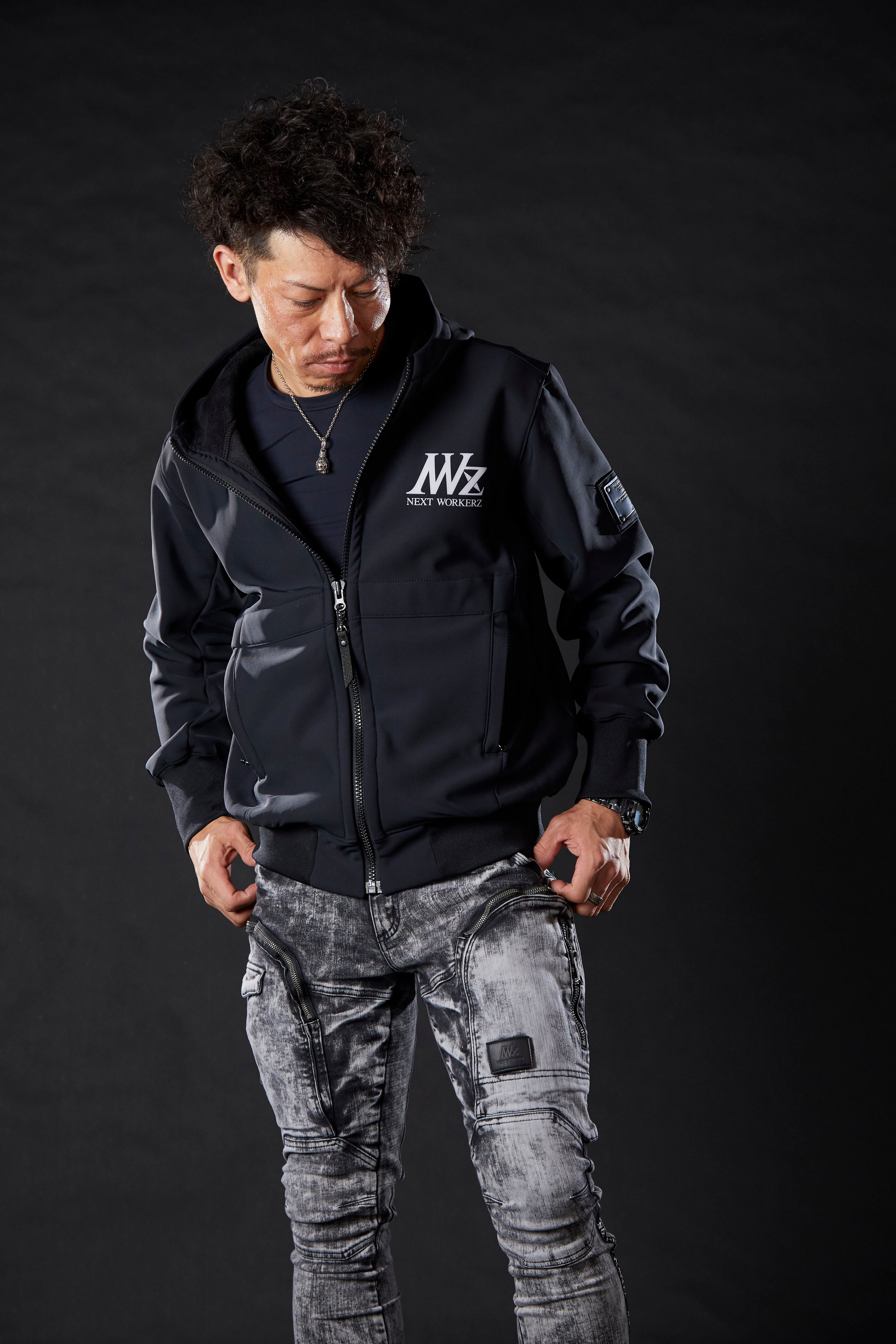 NWZ HOODIE【BLACK】 | NEXTWORKERZ STORE