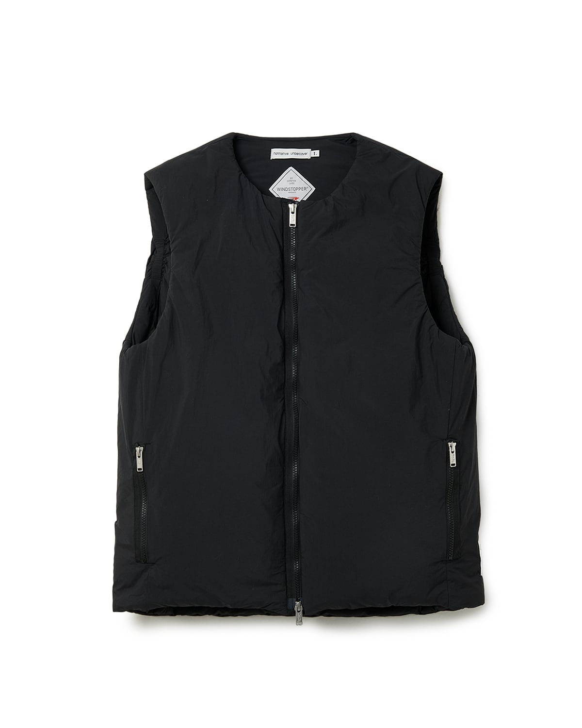 ☆UNDERCOVER ジャケット Black Size1 UNDERCOVER（アンダーカバー） 99SS INVITATION ロゴプリント ナイロン