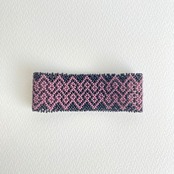 ブラジル先住民族 ワウラー族 ビーズブレスレット 2.8cm幅 内周16cm