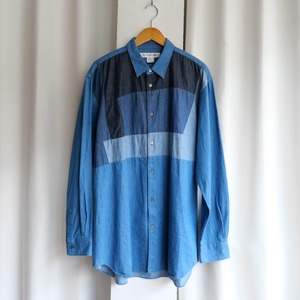 COMME des GARCONS SHIRT PATCHWORK SHIRT