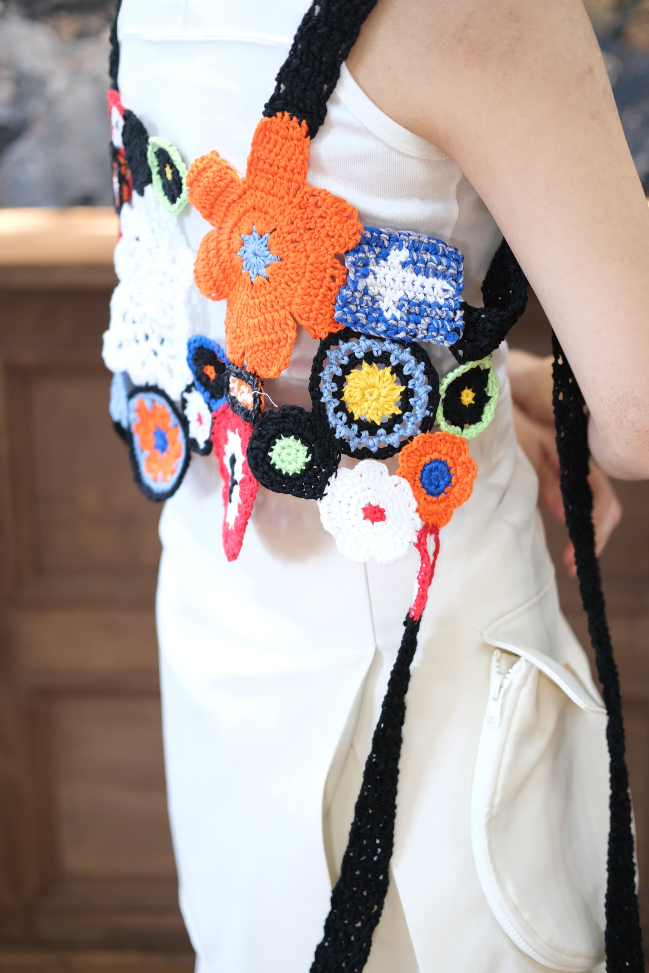 kota gushiken】Traffic Flower Bra - blue - | loop