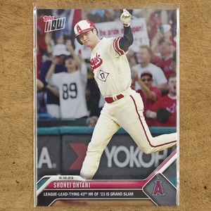 4497G5 大谷翔平 ロサンゼルス・エンゼルス topps now 727 2023年 野球 MLB メジャーリーグ トレーディングカード コレクション グッズ