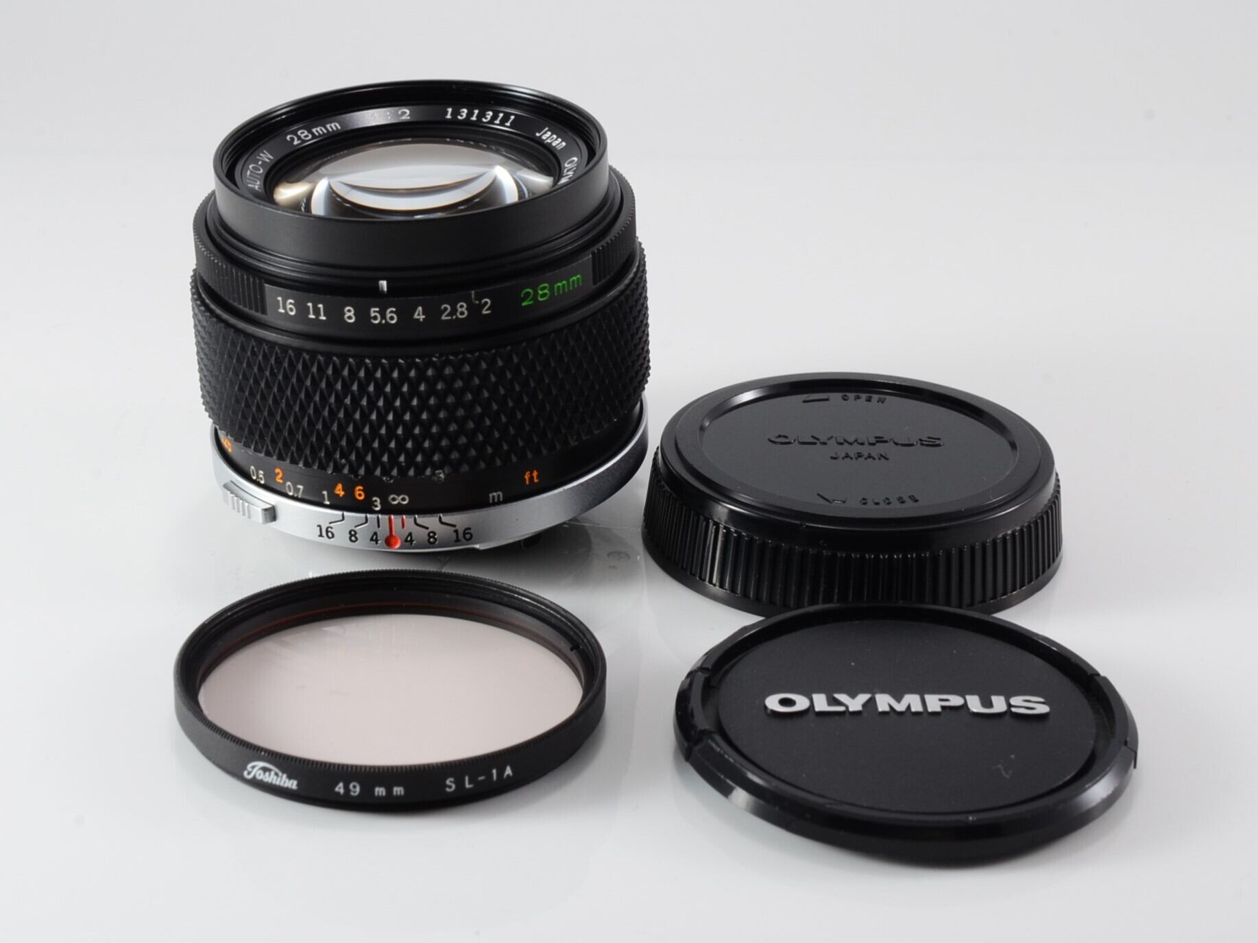 美品 OLYMPUS オリンパス Zuiko auto-w 28mm F2.8 中古】OLYMPUS OM ZUIKO AUTO-W 28mm F2 オリンパス (23594