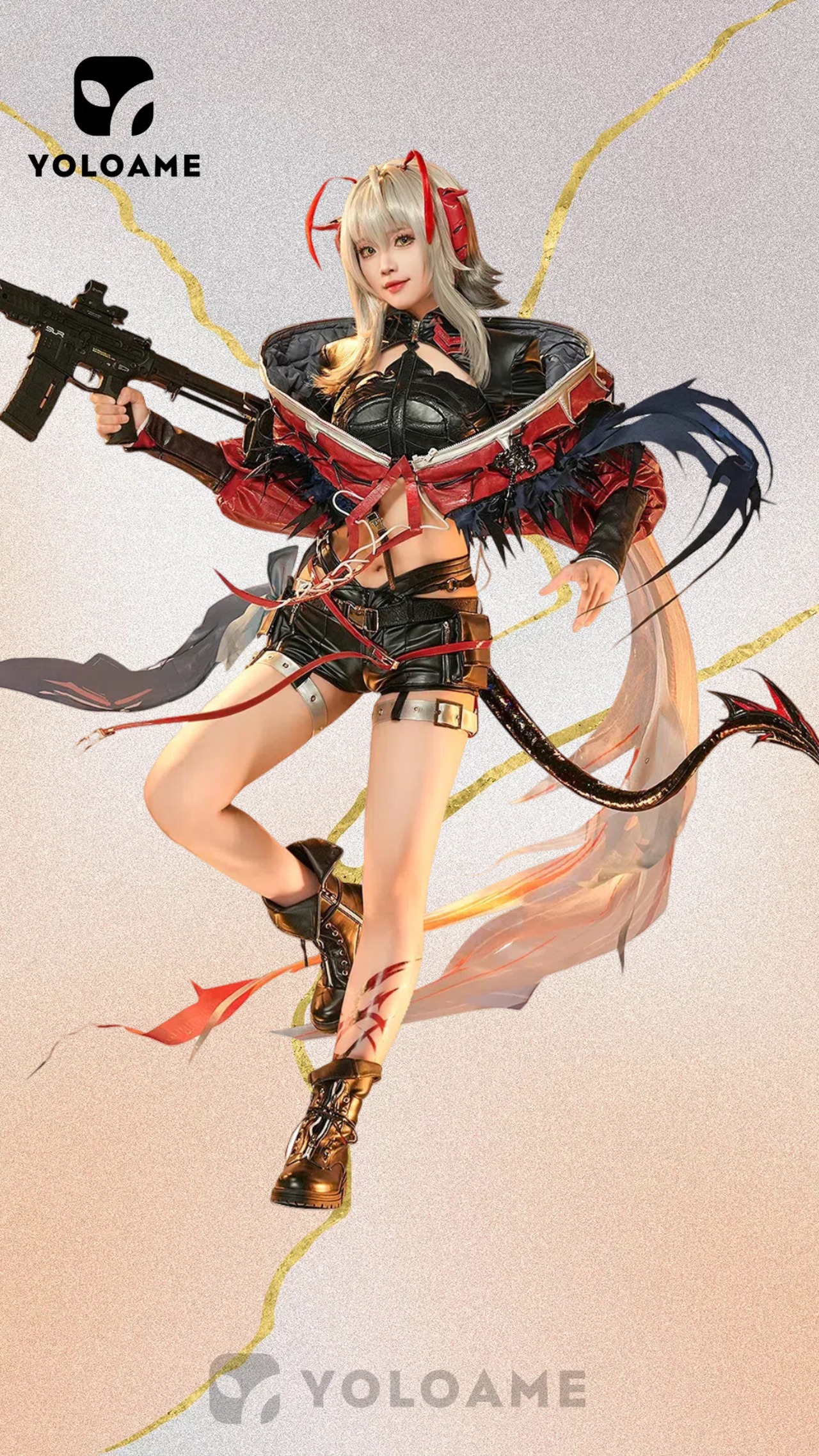 三分妄想 アークナイツ  バベル  Wコスプレ衣装 ウィシャデル