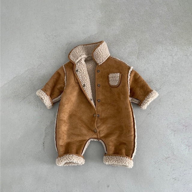 リバーシブルボアスエードスーツ