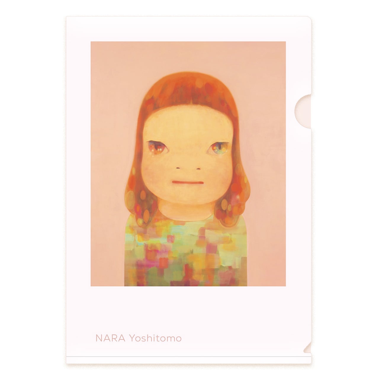 クリアファイルA4｜奈良美智《春少女》