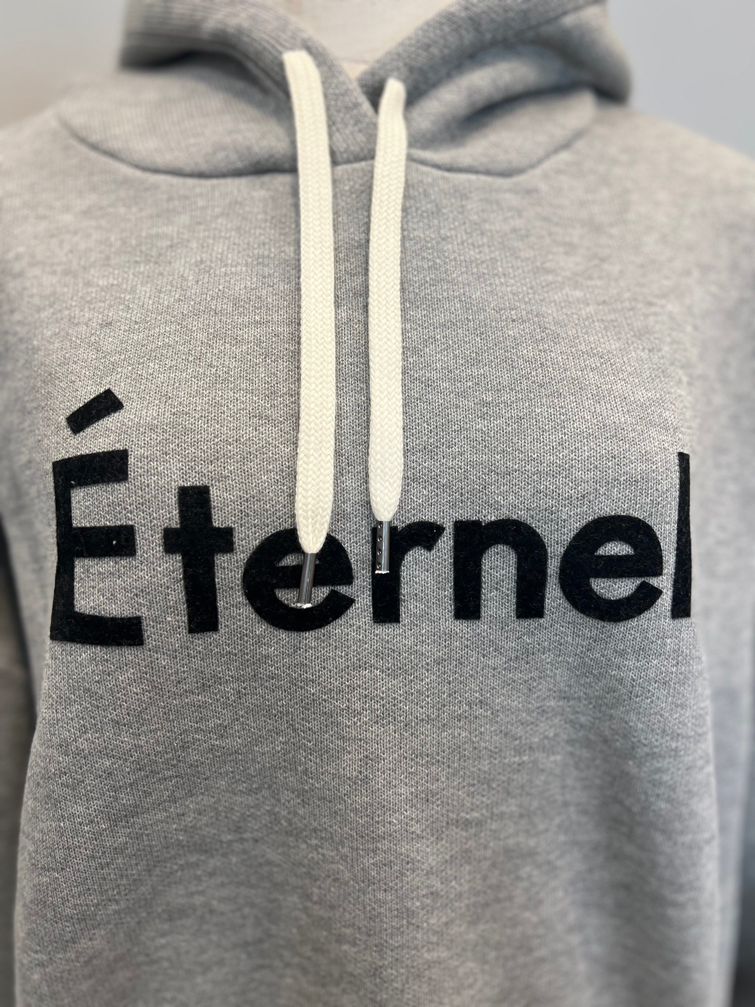 【SELECT】スウェットライクロゴパーカー 39-0465