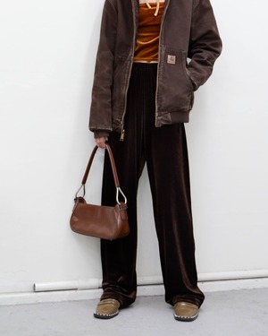 1990s velour easy pants
