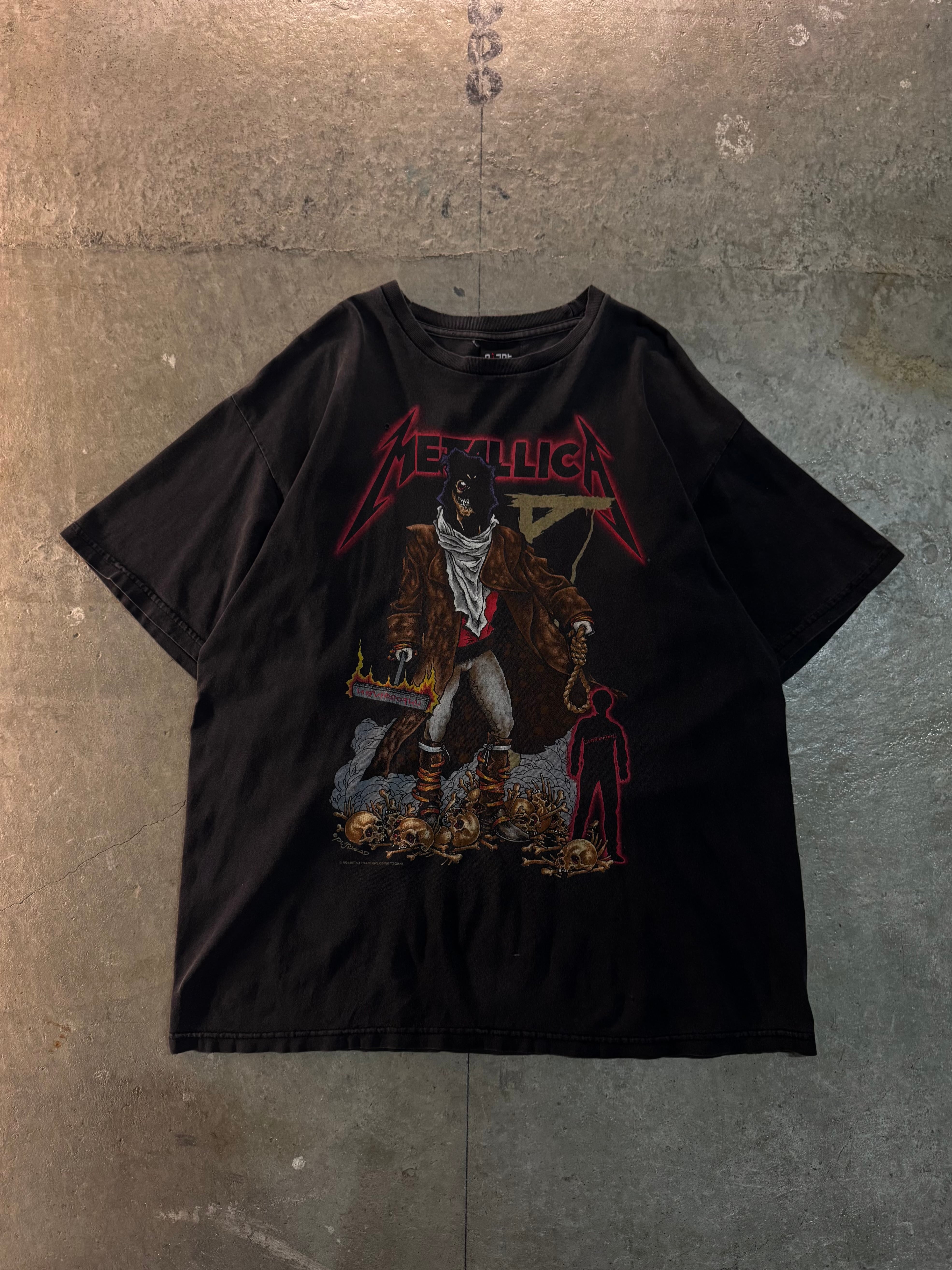 LLICA pusheadデザインTシャツ 1994年コピーライト LLICA pusheadデザインTシャツ 1994年コピーライト LLICA pushead