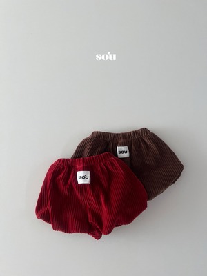 SO U［取寄］balloon bloomer 26winter