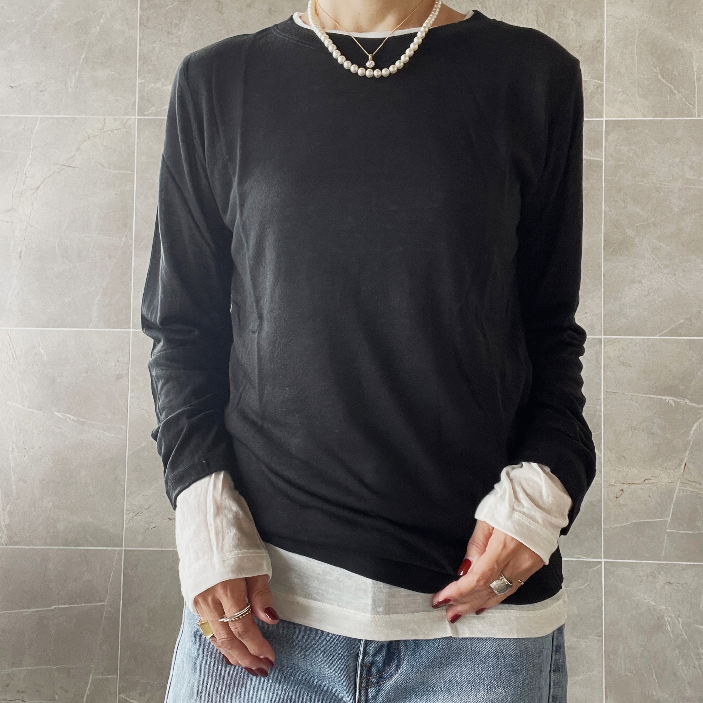 【新品】#FR2GOLF レイヤードプルオーバーセット FR2GOLF レイヤードプルオーバーセット 上 グリーン