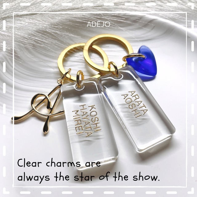 initial gold 【topping】