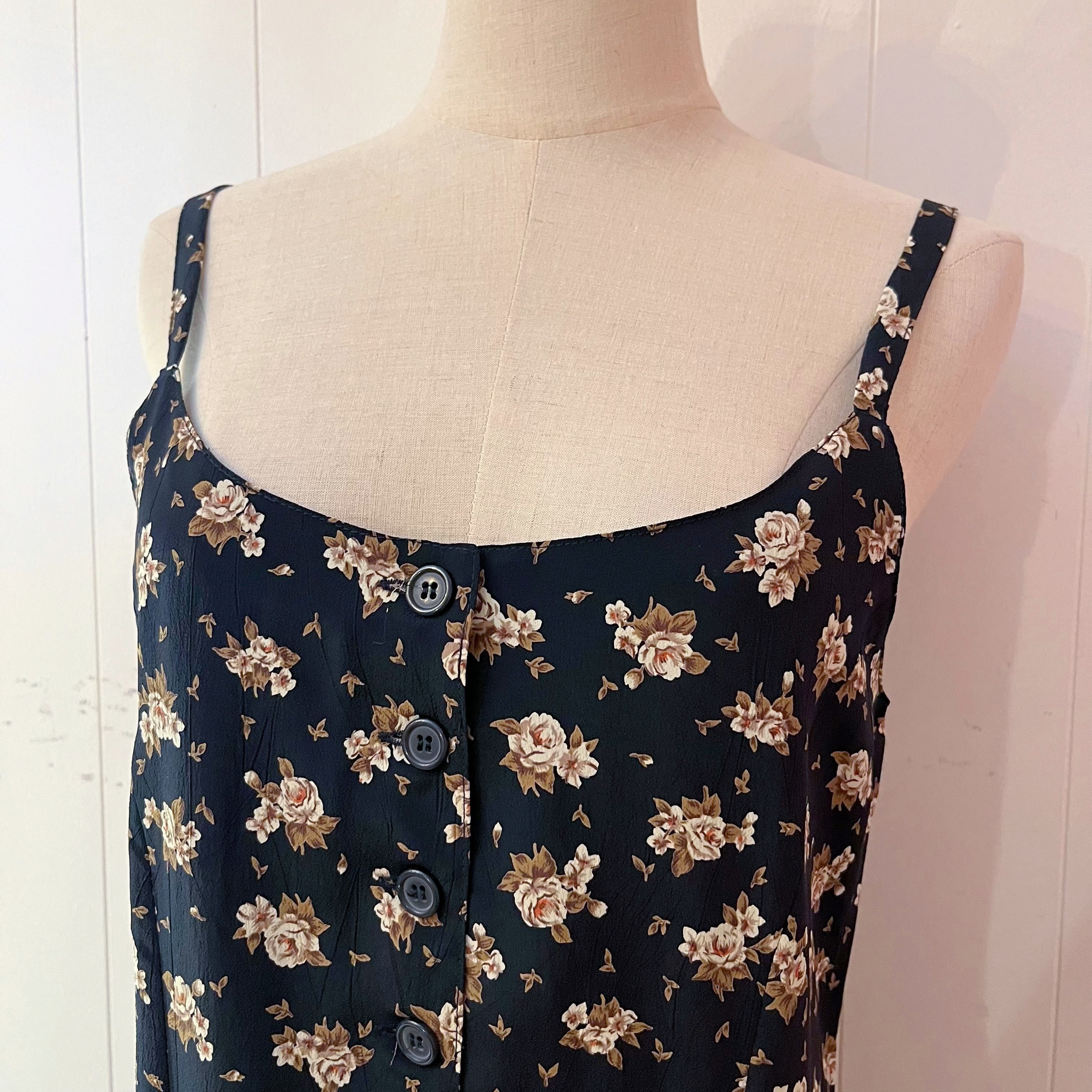 white rose camisole one-piece