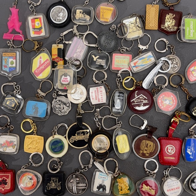 50個  フレンチ キーホルダー フランス 雑貨 ヴィンテージ  2511014-4