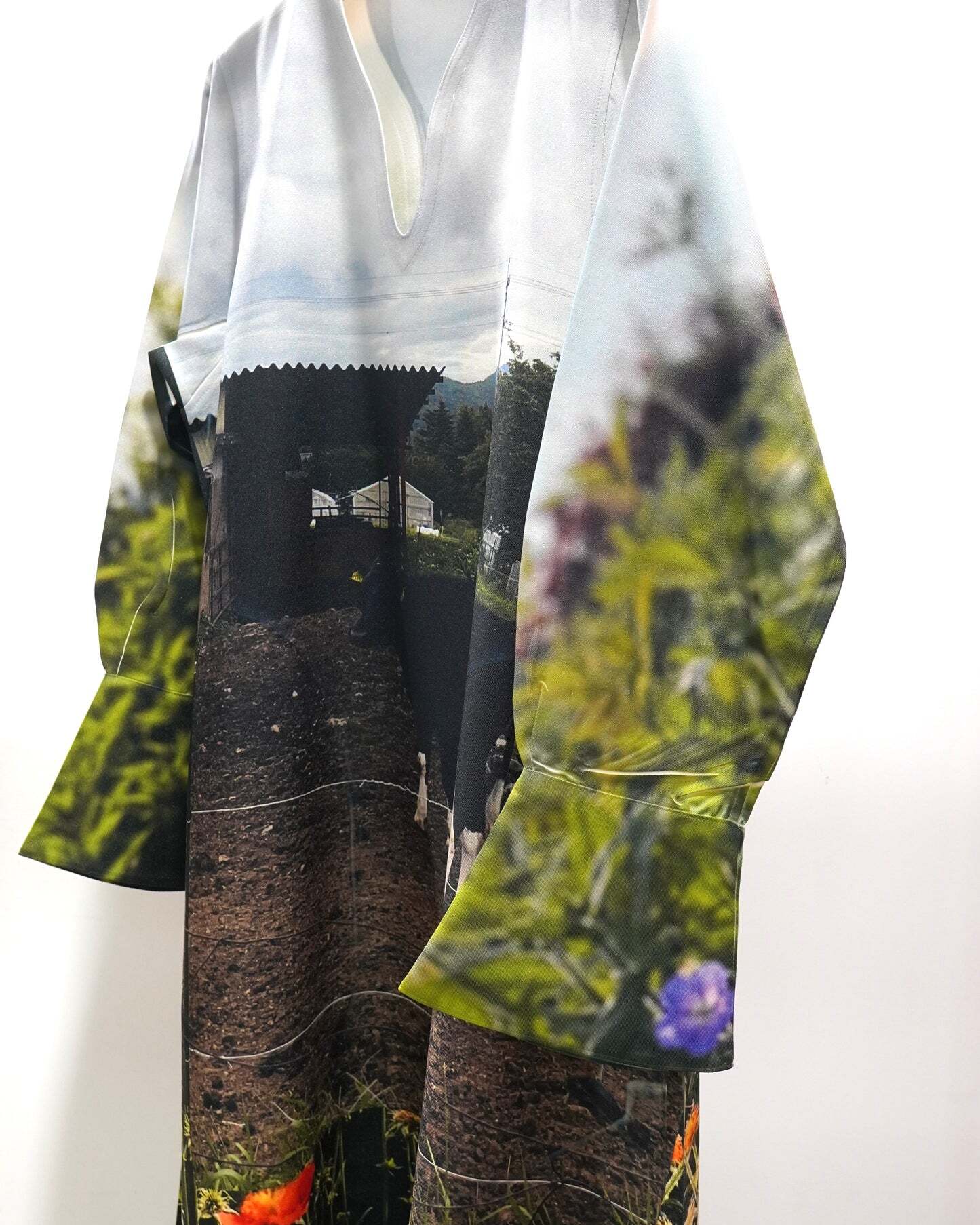 25SS】NON TOKYO ダイレクトプリントプルオーバーワンピース（COW) NON