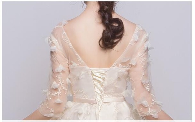 ウェディングドレス ミニドレス パーティードレス 花嫁 二次会 結婚式 披露宴 演奏会 ブライズメイド wd01 Bikewear