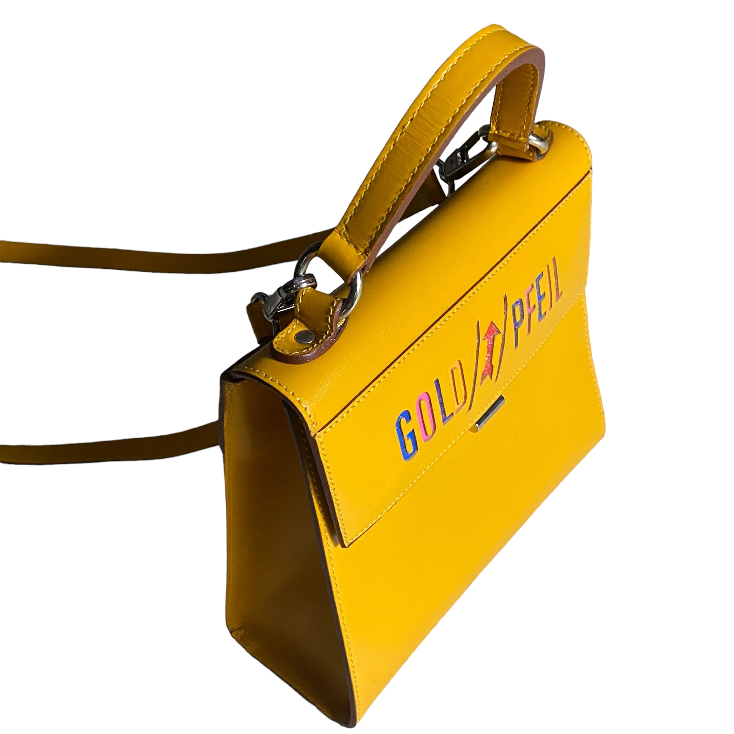 GOLD PFEIL leather bag | NOIR ONLINE