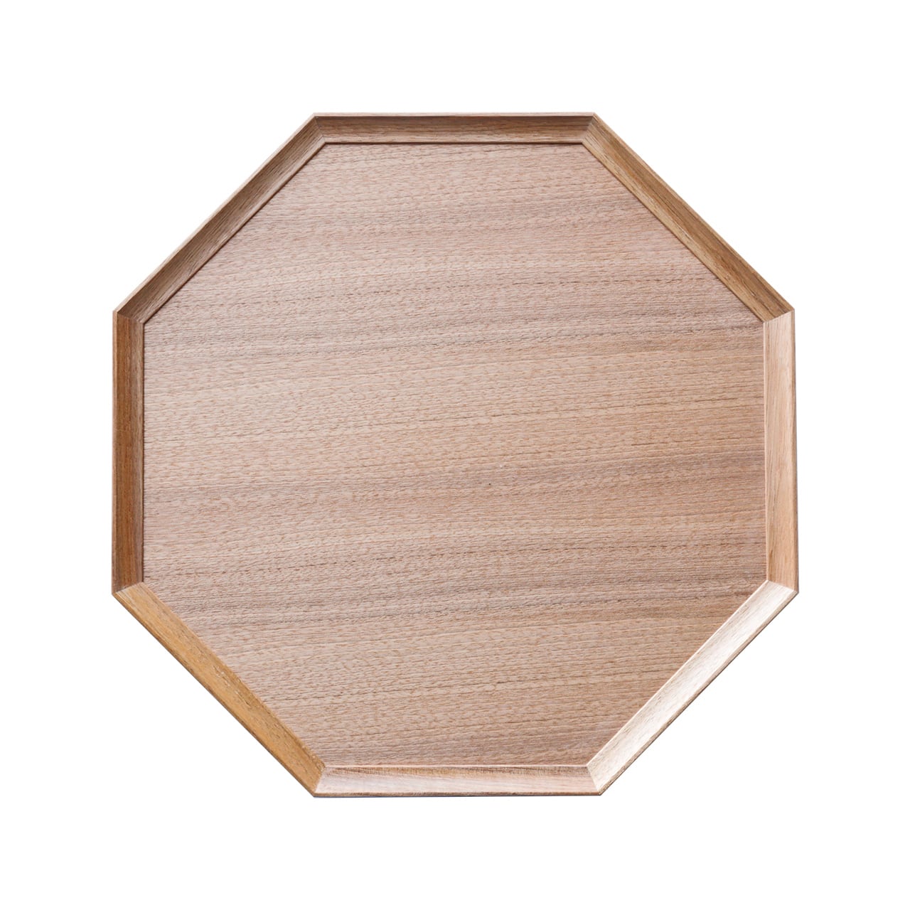 八角トレー・大 / クルミ
