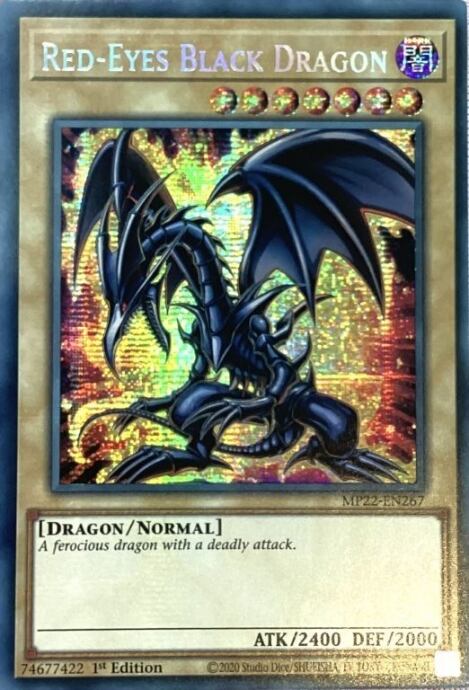 【Bランク】真紅眼の黒竜(英語版 MP22(シク)