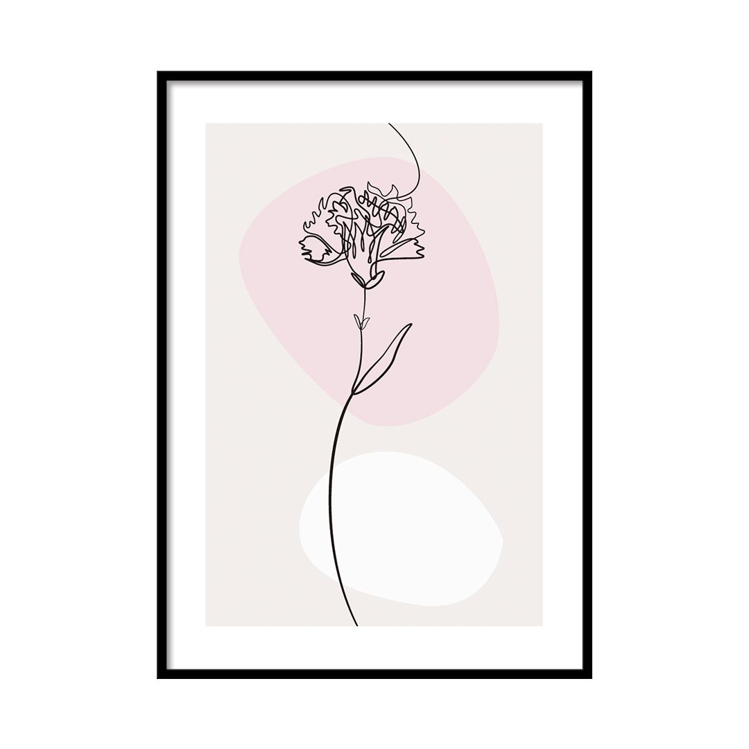 A0112/線画/アートポスター【 A4 / A3 / A2 / A1 サイズ・フレーム 付きに変更可 】