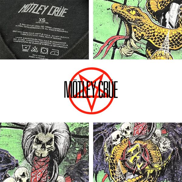 古着 LOBAL MOTLEY CRUE モトリークルー バンドTシャツ バンT メンズ  