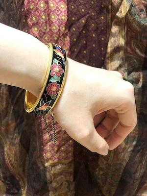 【Run Rabbit Run Vintage 】Enamel bangle