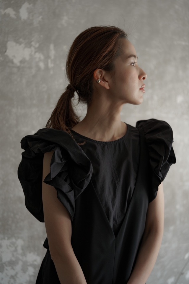 peony blouse(black) 4月中旬〜4月下旬頃発送予定