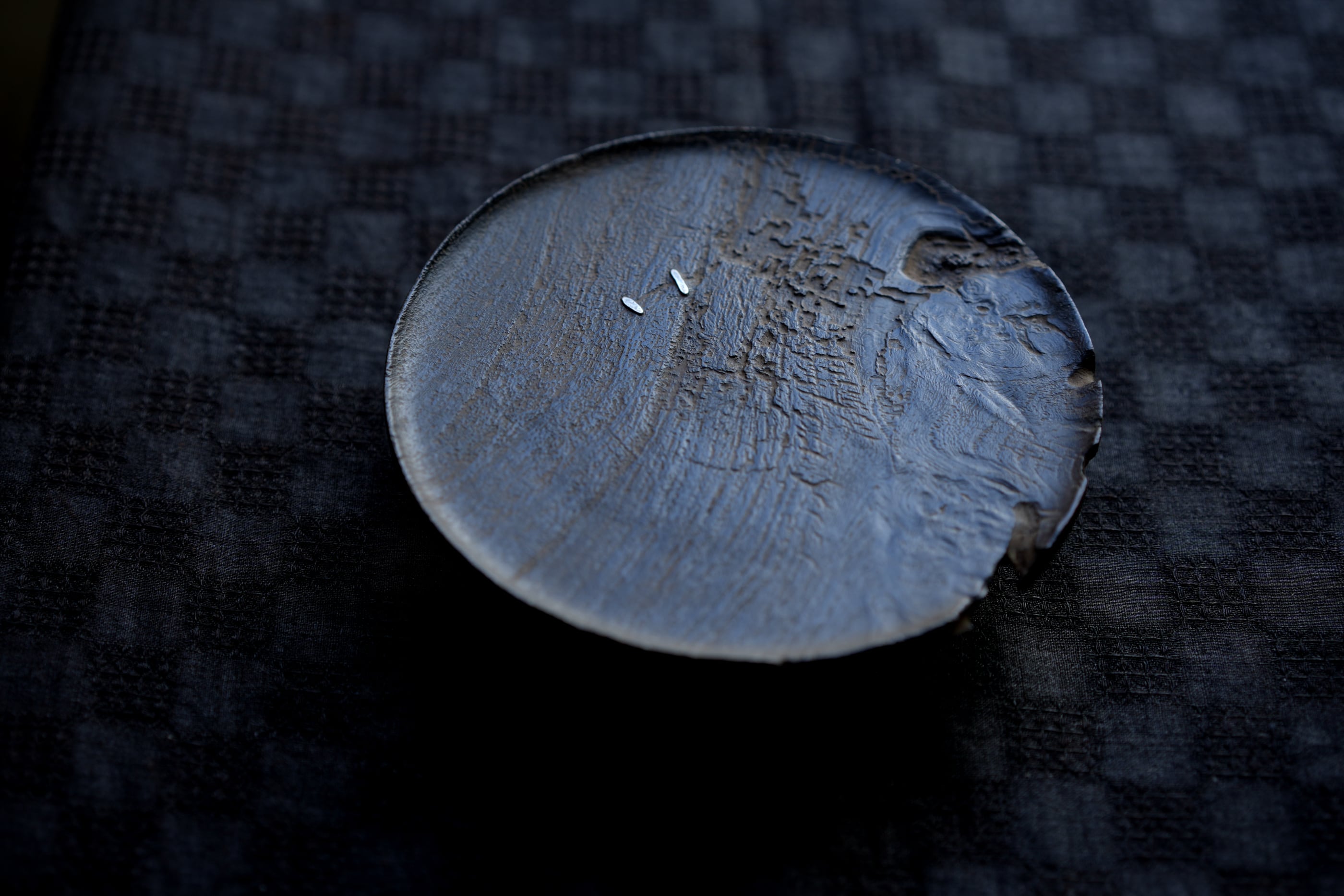 阿源】漆・小高台 / 【AYuan】 Lacquer Plate or Dish | ichibutu