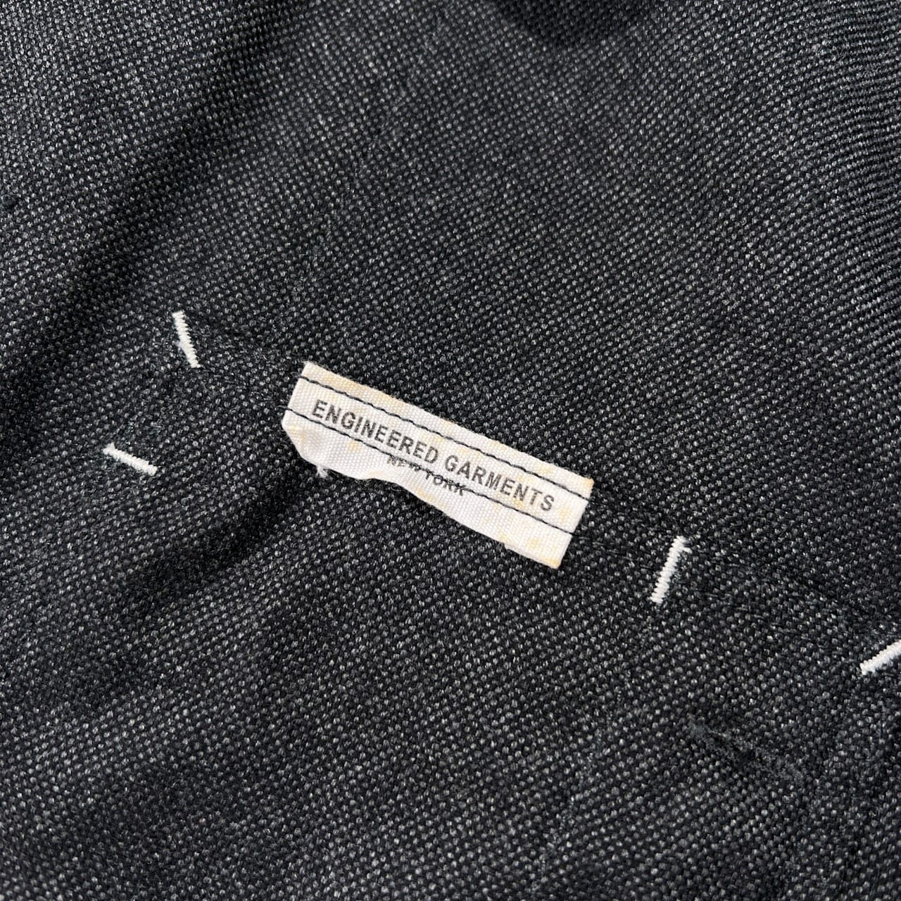 Engineered Garments エンジニアードガーメンツ ワーク カバーオール ジャケット サイズ S /チャコールグレー系/USA製/アメリカ製