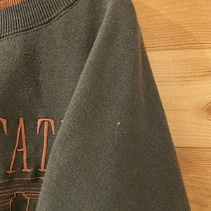 【MidwestEmbroidery】カレッジ オハイオ大学 刺繍 スウェット トレーナー オーバーサイズ ゆるだぼ XL アメリカ古着