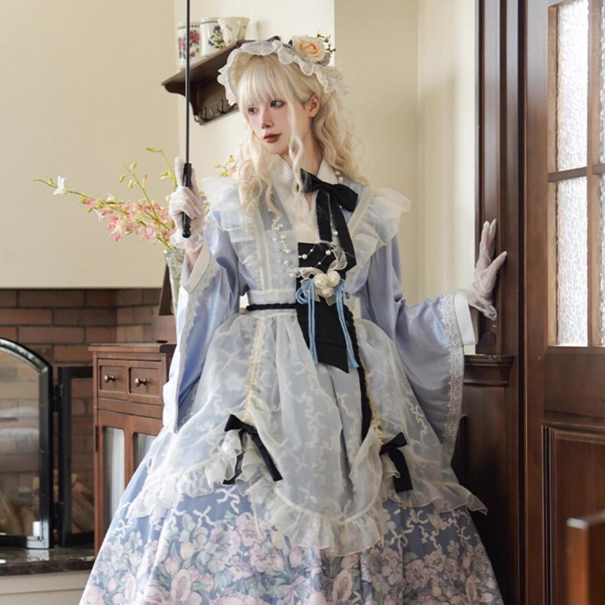 BODYLINE ゴスロリ ロリータ ドレス ワンピース ピンク リボン BODYLINE ゴスロリ ロリータ ドレス ワンピース ピンク リボン