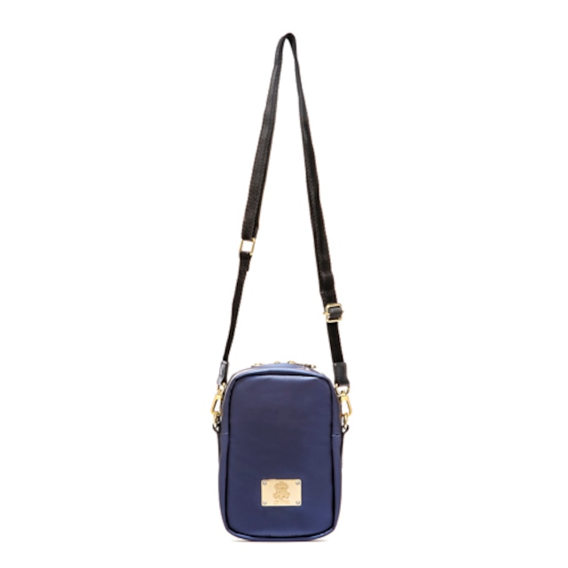 【NAVY】SW CROSSBODY BAG L／クロスボディバッグ（ゴールドプレート）