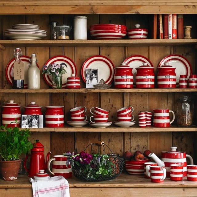 【Cornishware】 ペアマグカップ｜10oz