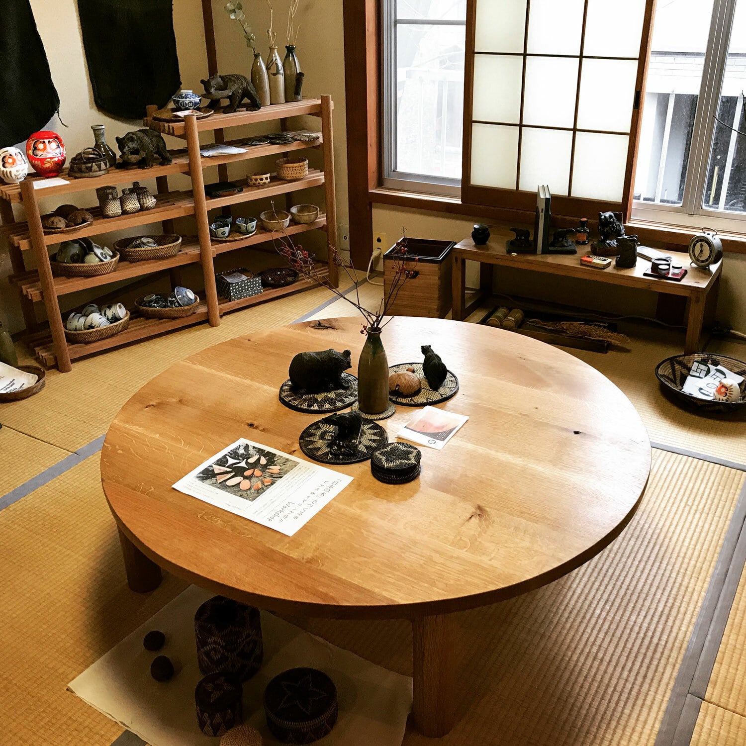 楢の円卓【受注】 | 四畳半商店 Online-shop