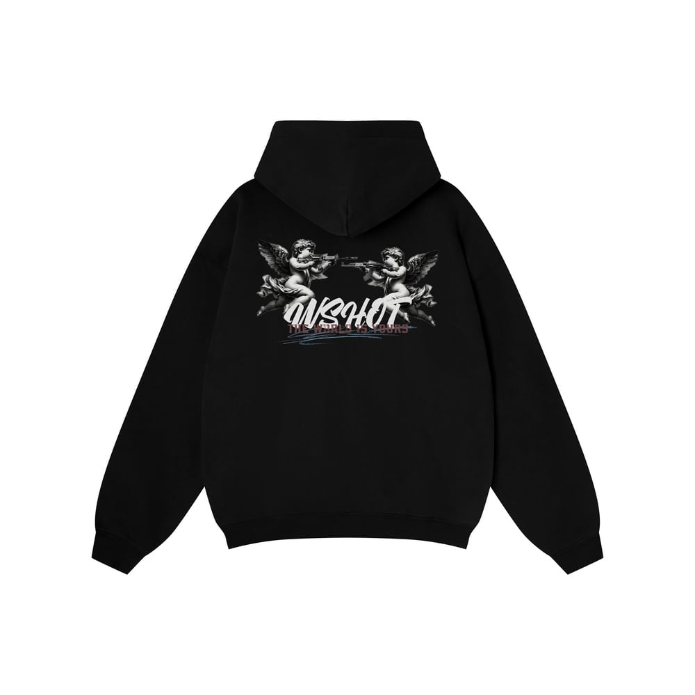 WSHOT Original Shooting Angel Zip Hoodie WS129 | wshot