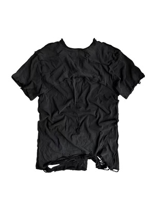 【CinderVein】Distressed Washed T-Shirt