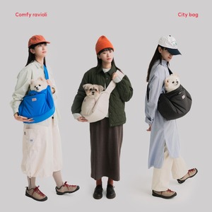 Lsize/予約【BITEME】COMFY RAVIOLI City bag《3color》