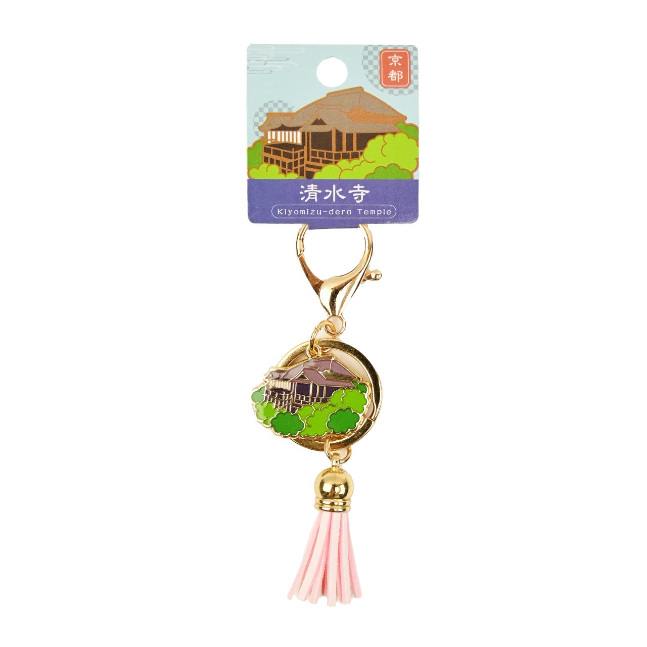 タッセルキーホルダー清水寺
