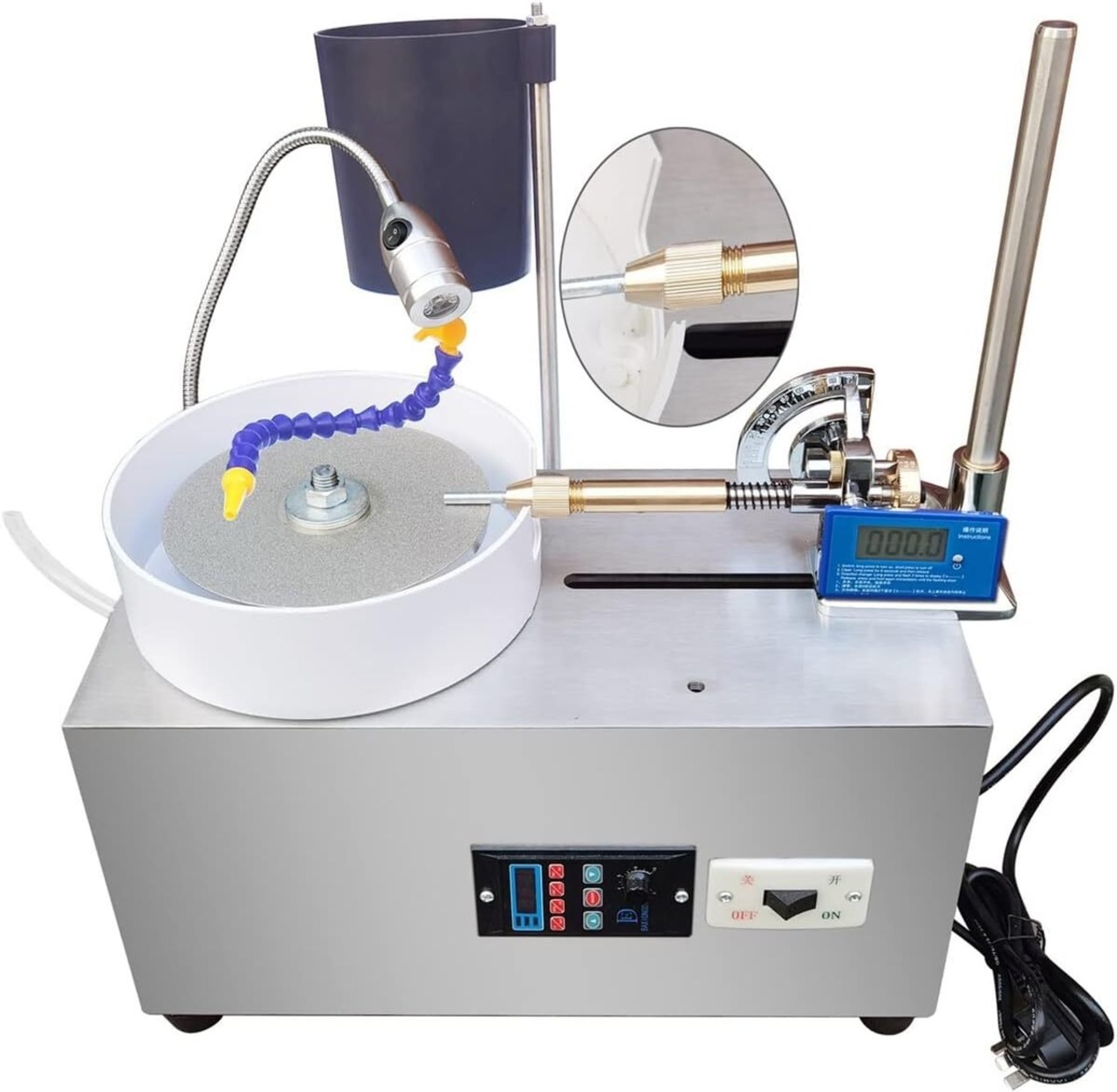 宝石研削研磨機