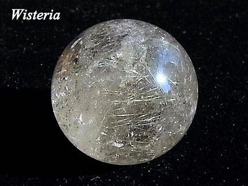 ルチルクォーツ 丸玉11 直径25.0mm | Wisteria（ウィステリア）