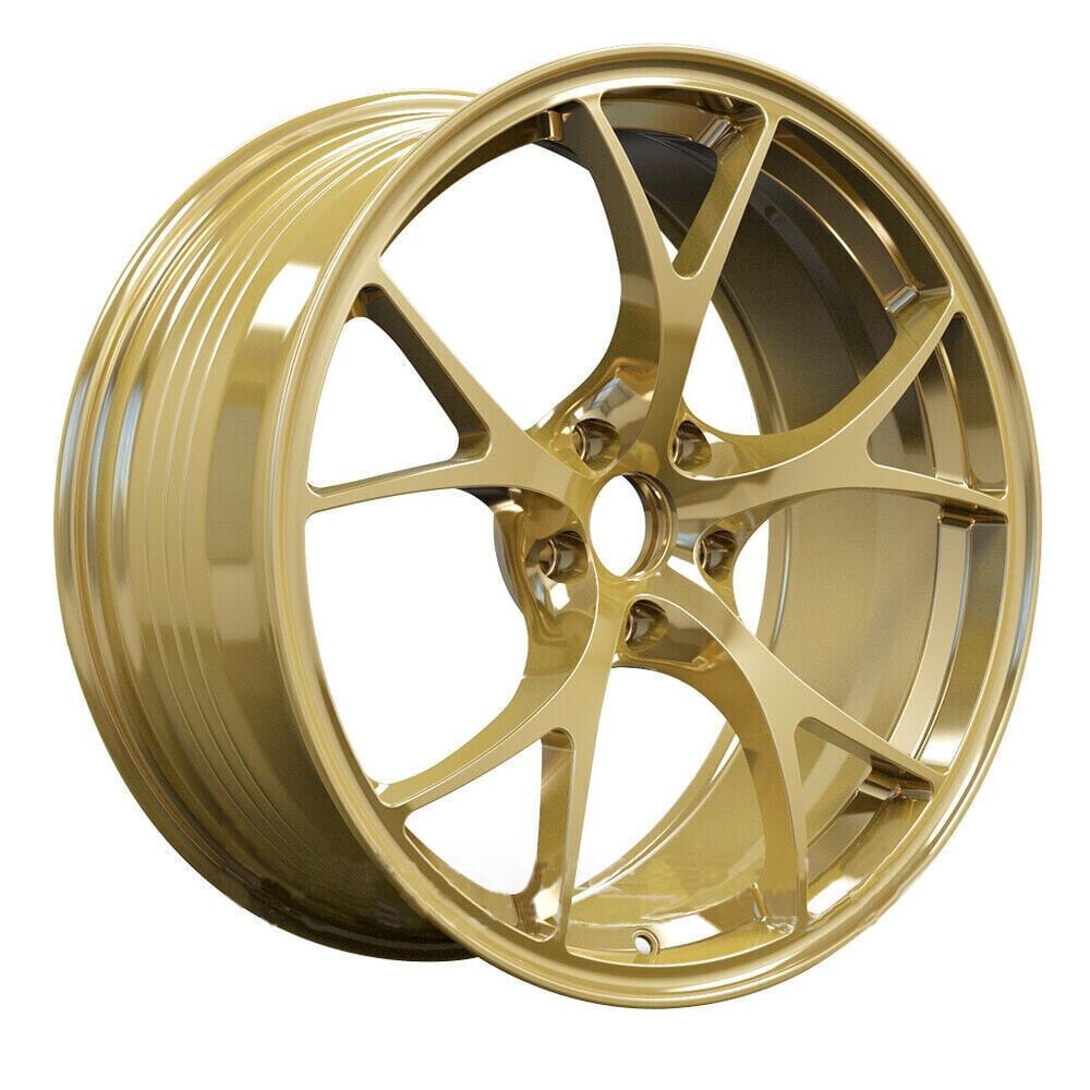 19インチ アルファロメオ GIULIA 鍛造ホイール 19x8 19x9 GOLD