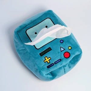 【 Adventure Time ( アドベンチャータイム ) 】 BMO ( ビーモ ) / ふかふかティッシュカバー やや小さめ♡ 〚アメリカン雑貨 アメトイ〛