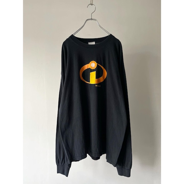 -The Incredibles- logo print l/s T-shirt