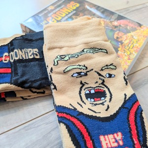 【 crew socks / クルーソックス 】『 グーニーズ / スロース 』 靴下 / ソックス 〚アメリカン雑貨 アメトイ〛
