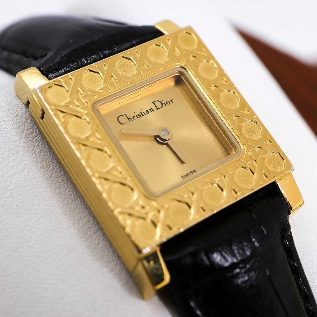 稼働 Christian Dior 腕時計 ラ パリジェンヌ 新品ベルト レディ 稼働 Christian Dior 腕時計 ラ パリジェンヌ 新品ベルト レディ